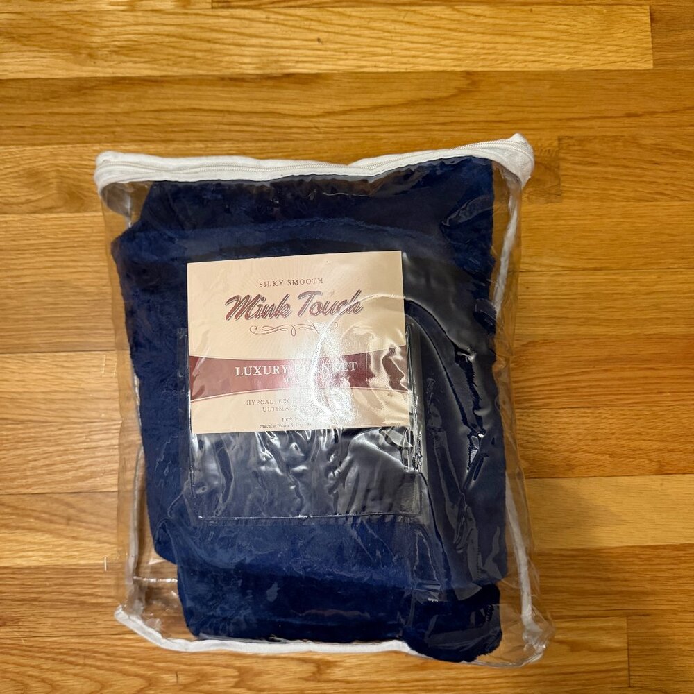 Mink Touch Luxury Throw Blanket